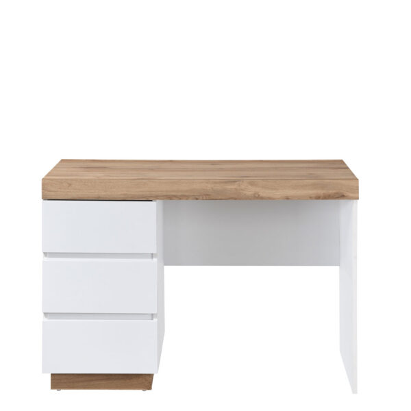 CASA ΓΡΑΦΕΙΟ 3ΣΥΡΤΑΡΙΑ ΛΕΥΚΟ ΦΥΣΙΚΟ 110x50x76cm 24-0723 - Image 2