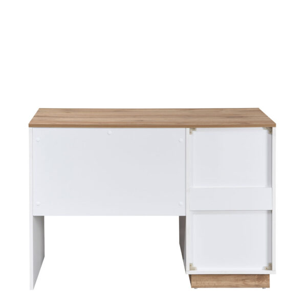 CASA ΓΡΑΦΕΙΟ 3ΣΥΡΤΑΡΙΑ ΛΕΥΚΟ ΦΥΣΙΚΟ 110x50x76cm 24-0723 - Image 4