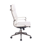 SLICE ΚΑΡΕΚΛΑ ΓΡΑΦΕΙΟΥ ΛΕΥΚΟ GUNMETAL 55.5x63.5x117 25-0598 - Image 8