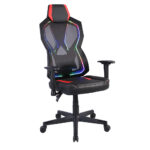 STORM ΚΑΡΕΚΛΑ GAMING ΓΡΑΦΕΙΟΥ ΜΑΥΡΟ ΚΟΚΚΙΝΟ 50x73x135 25-0705 - Image 7