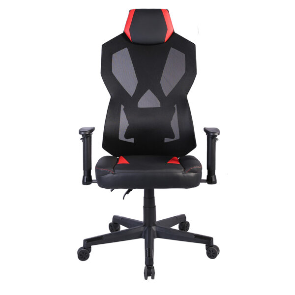 STORM ΚΑΡΕΚΛΑ GAMING ΓΡΑΦΕΙΟΥ ΜΑΥΡΟ ΚΟΚΚΙΝΟ 50x73x135 25-0705 - Image 8