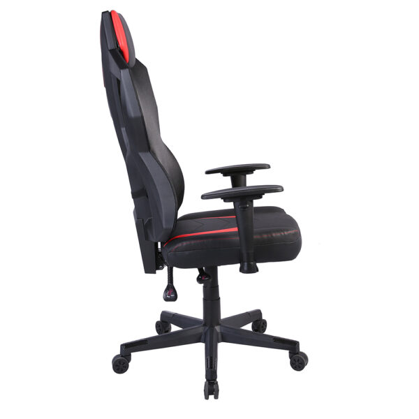 STORM ΚΑΡΕΚΛΑ GAMING ΓΡΑΦΕΙΟΥ ΜΑΥΡΟ ΚΟΚΚΙΝΟ 50x73x135 25-0705 - Image 10