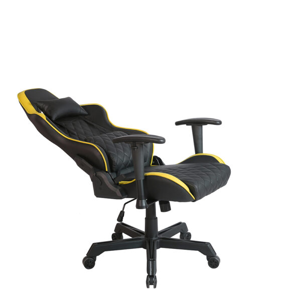 RANGER ΚΑΡΕΚΛΑ GAMING ΓΡΑΦΕΙΟΥ ΜΑΥΡΟ ΚΙΤΡΙΝΟ 52x74x138 25-0708 - Image 10