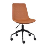 VINTAGE ΚΑΡΕΚΛΑ ΓΡΑΦΕΙΟΥ TABAC 47x55.5x91.5 25-0722 - Image 6