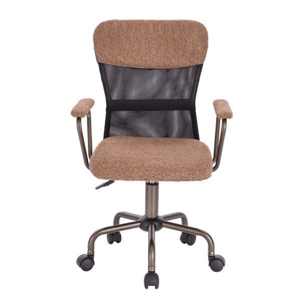 BELL ΚΑΡΕΚΛΑ ΓΡΑΦΕΙΟΥ ΚΑΦΕ ΑΝΟΙΧΤΟ GUNMETAL 54x52x92 25-0723 - Image 6