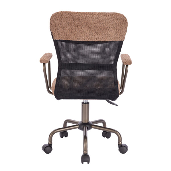 BELL ΚΑΡΕΚΛΑ ΓΡΑΦΕΙΟΥ ΚΑΦΕ ΑΝΟΙΧΤΟ GUNMETAL 54x52x92 25-0723 - Image 8