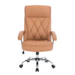 COMFY ΚΑΡΕΚΛΑ ΓΡΑΦΕΙΟΥ CAMEL ΧΡΩΜΙΟ 66.5x67.5x120 25-0736 - Image 7