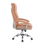 COMFY ΚΑΡΕΚΛΑ ΓΡΑΦΕΙΟΥ CAMEL ΧΡΩΜΙΟ 66.5x67.5x120 25-0736 - Image 8