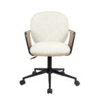 POST ΚΑΡΕΚΛΑ ΓΡΑΦΕΙΟΥ BEIGE ΚΑΦΕ 55x59x93 25-0738 - Image 7