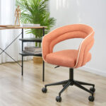 LA LUNA ΚΑΡΕΚΛΑ ΓΡΑΦΕΙΟΥ TERRACOTTA 59x56.5x87.5 25-0742 - Image 6