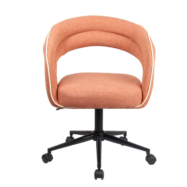 LA LUNA ΚΑΡΕΚΛΑ ΓΡΑΦΕΙΟΥ TERRACOTTA 59x56.5x87.5 25-0742 - Image 7