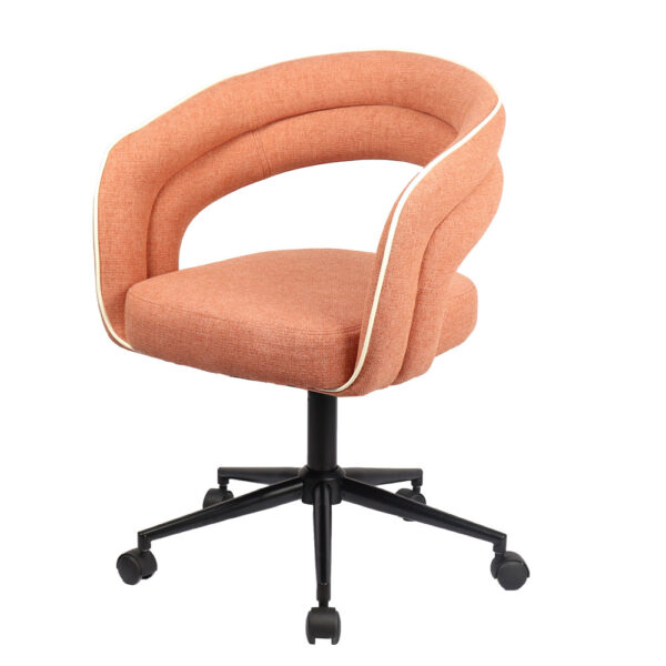 LA LUNA ΚΑΡΕΚΛΑ ΓΡΑΦΕΙΟΥ TERRACOTTA 59x56.5x87.5 25-0742 - Image 8