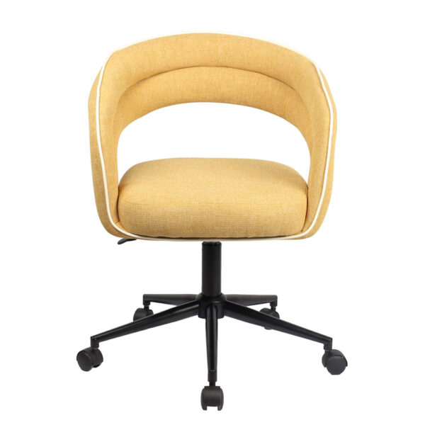 LA LUNA ΚΑΡΕΚΛΑ ΓΡΑΦΕΙΟΥ ΜΟΥΣΤΑΡΔΙ 59x56.5x87.5cm 25-0744 - Image 3