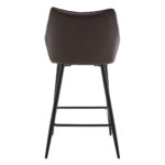 MALONE ΣΚΑΜΠΟ BAR ΓΚΡΙ ΑΝΟΙΧΤΟ ΚΑΦΕ ΣΚΟΥΡΟ 38x51x96 26-0019 - Image 6