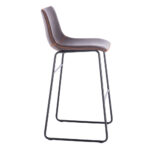 NUEVO XL ΣΚΑΜΠΟ BAR ΚΑΦΕ ANTIQUE WASHED ΜΑΥΡΟ 47x57x100 26-0039 - Image 7