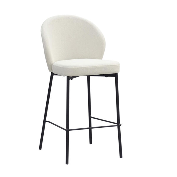 LUNE ΣΚΑΜΠΟ BAR ΛΕΥΚΟ 48x53.5x95.5 26-0058 - Image 6