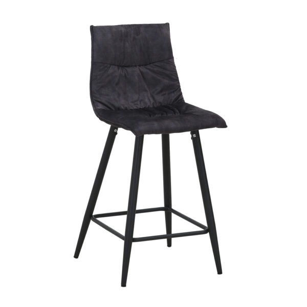 LINEA ΣΚΑΜΠΟ BAR ΑΝΘΡΑΚΙ 42x51x94 26-0072 - Image 6