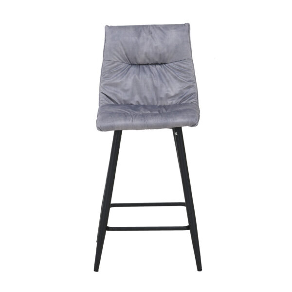 LINEA ΣΚΑΜΠΟ BAR ΓΚΡΙ SILVER 42x51x94 26-0074 - Image 10