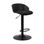 DALI ΣΚΑΜΠΟ BAR ΜΑΥΡΟ 41.5x41.5x75.5cm 26-0102