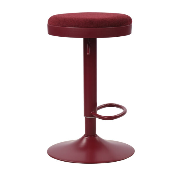 LOLLI ΣΚΑΜΠΟ BAR BORDEAUX 38.5x38.5x59.5cm 26-0108 - Image 3