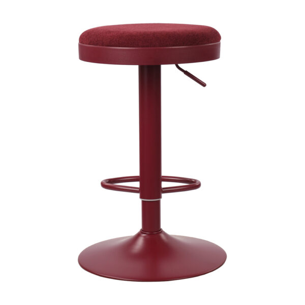 LOLLI ΣΚΑΜΠΟ BAR BORDEAUX 38.5x38.5x59.5cm 26-0108 - Image 5