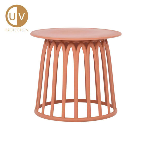 BASKET SIDE TABLE TERRACOTTA 49.5x49.5x44 27-0125 - Image 3