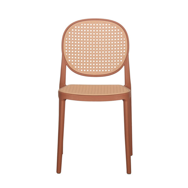 RATTI ΚΑΡΕΚΛΑ TERRACOTTA ΦΥΣΙΚΟ 41.6x53x84 27-0224 - Image 8