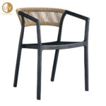 CONCORD ΚΑΡΕΚΛΑ ΜΑΥΡΟ LATTE 55.5x53.5x76 27-0232 - Image 6