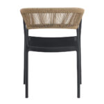 CONCORD ΚΑΡΕΚΛΑ ΜΑΥΡΟ LATTE 55.5x53.5x76 27-0232 - Image 9