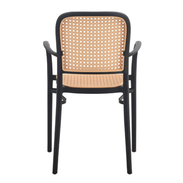 VIENNA ΚΑΡΕΚΛΑ ΜΑΥΡΟ ΦΥΣΙΚΟ 55x53x85.5 27-0236 - Image 10