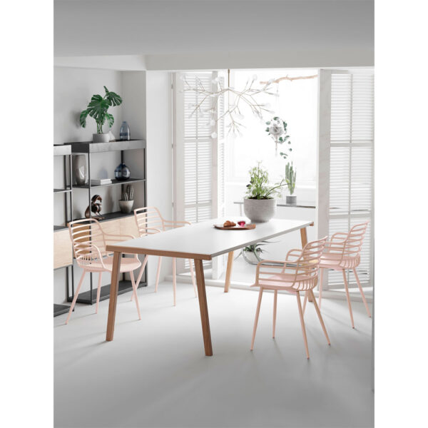 CANDY ΚΑΡΕΚΛΑ DUSTY PINK 57x51.5x82 27-0249 - Image 5