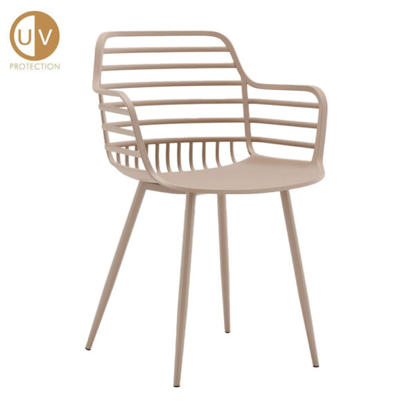 CANDY ΚΑΡΕΚΛΑ LATTE 57x51.5x82 27-0250 - Image 3