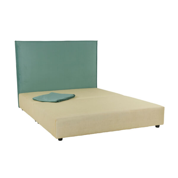 LOCA ΚΡΕΒΑΤΙ ΧΩΡΙΣ ΑΠΟΘΗΚ. ΧΩΡΟ (ΓΙΑ ΣΤΡΩΜΑ 160x200cm) ΜΕΝΤΑ TEXAS18 161x207x122 40-0014 - Image 6