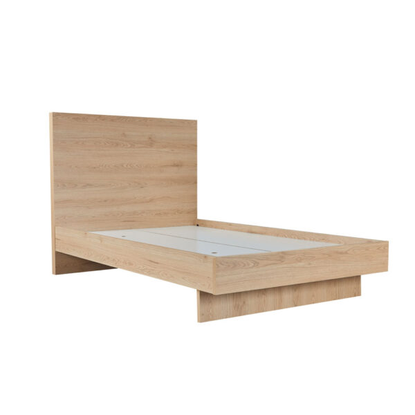 NEON ΚΡΕΒΑΤΙ (ΓΙΑ ΣΤΡΩΜΑ 120x200cm) ΦΥΣΙΚΟ 127x234x121 40-0020 - Image 6