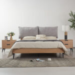 NEON ΚΡΕΒΑΤΙ (ΓΙΑ ΣΤΡΩΜΑ 160x200cm) ΦΥΣΙΚΟ 167x207x105cm 40-0053 - Image 7