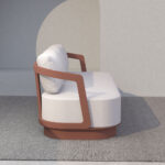 TORRE ΣΑΛΟΝΙ SET 1+2+2 TERRACOTTA 49-0007 - Image 8