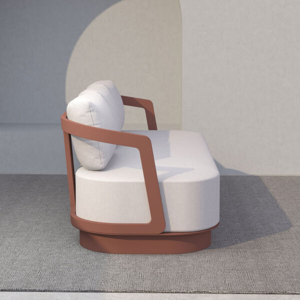 TORRE ΣΑΛΟΝΙ SET 1+2+2 TERRACOTTA 49-0007 - Image 8