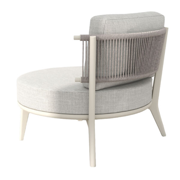 LA LUNA ΠΟΛΥΘΡΟΝΑ OFF WHITE 80x87x68cm 51-0002 - Image 5