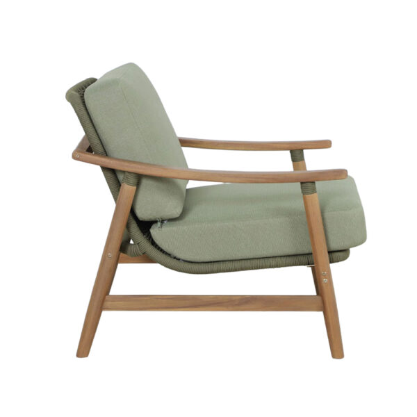 MASA ΠΟΛΥΘΡΟΝΑ ΜΕ ΜΠΡΑΤΣΟ ΛΑΔΙ 84.5x79x75.8cm 51-0008 - Image 2