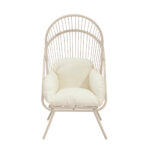 SUN ΠΟΛΥΘΡΟΝΑ BEIGE 75x69x135.5cm 51-0020 - Image 4