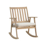 GARDEN ΠΟΛΥΘΡΟΝΑ ΜΕ ΜΠΡΑΤΣΟ ΜΑΞΙΛΑΡΙ ΦΥΣΙΚΟ 76x64x84cm 51-0022