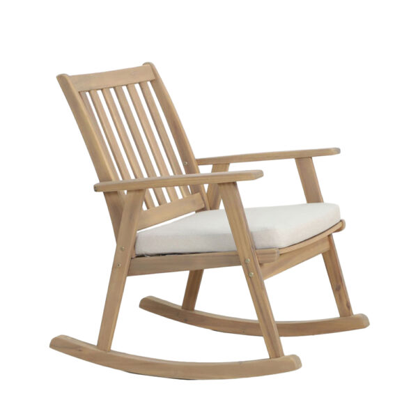 GARDEN ΠΟΛΥΘΡΟΝΑ ΜΕ ΜΠΡΑΤΣΟ ΜΑΞΙΛΑΡΙ ΦΥΣΙΚΟ 76x64x84cm 51-0022 - Image 4