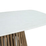 SIRACUSA ΤΡΑΠΕΖΙ ΛΕΥΚΟ 220x110x79cm 52-0001 - Image 9