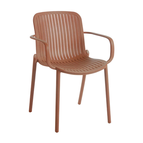 BRIO ΚΑΡΕΚΛΑ TERRACOTTA 58x56.5x82cm 53-0002 - Image 5