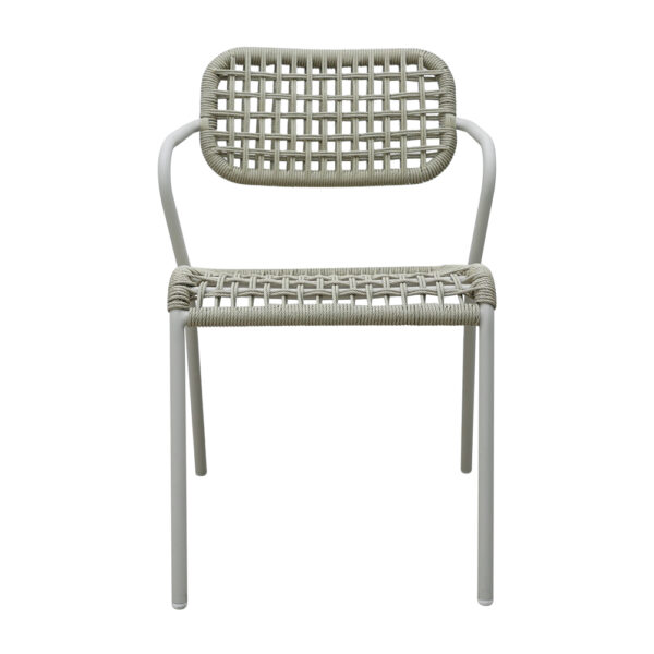 BEE ΚΑΡΕΚΛΑ ΛΕΥΚΟ ΦΥΣΙΚΟ 62x56x82cm 53-0021 - Image 5