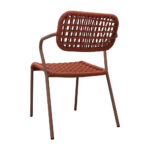 BEE ΚΑΡΕΚΛΑ TERRACOTTA 62x56x82cm 53-0022 - Image 4