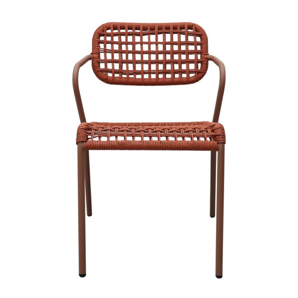 BEE ΚΑΡΕΚΛΑ TERRACOTTA 62x56x82cm 53-0022 - Image 5