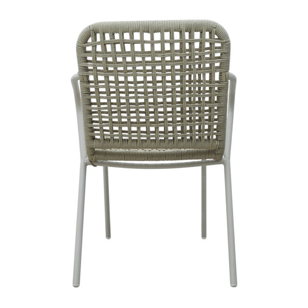 KARE ΚΑΡΕΚΛΑ ΛΕΥΚΟ ΦΥΣΙΚΟ 62x56x82cm 53-0029 - Image 4