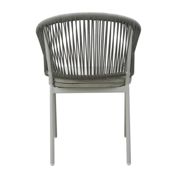 TONDO ΚΑΡΕΚΛΑ LATTE OFF WHITE 62x57x80cm 53-0042 - Image 3