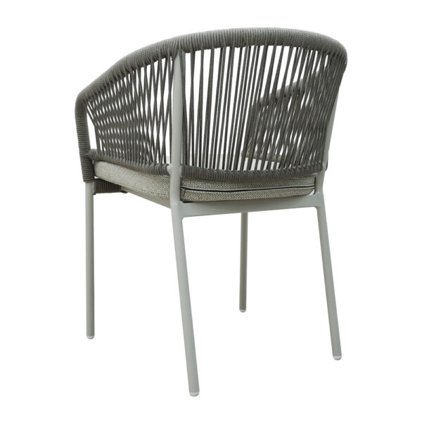 TONDO ΚΑΡΕΚΛΑ LATTE OFF WHITE 62x57x80cm 53-0042 - Image 4